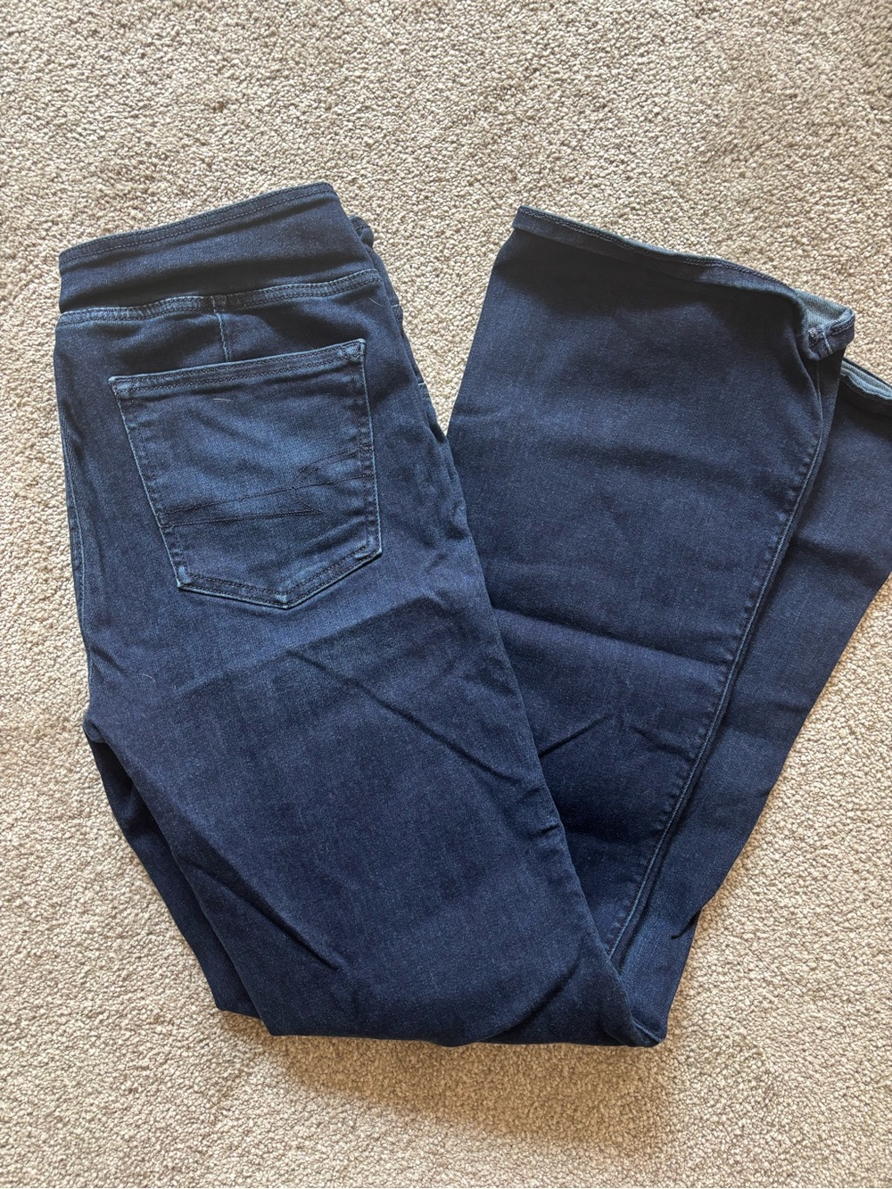 American Eagle Outfitters Dark Indigo Stretch Jeggings
